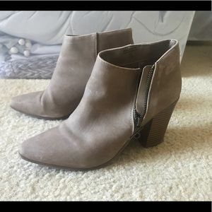 Booties with heel